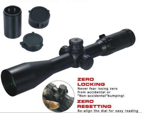   Leapers () SCP3-1564L1 AccuShot 30mm SWAT 1.5-6X44 Full Size Duplex Illuminated Scope